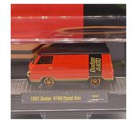 Modèle De Voiture De Course à Collectionner Modèle De Voiture De Simulation De Fourgonnette Dodge A100 1967 Échelle 1:64 en Alliage Décoration Statique Décoration pour Chambre