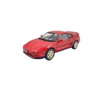 Modèle De Voiture De Course à Collectionner Modèle De Voiture De Simulation en Alliage 1:43 pour Toyota MR2 (SW20) 1989 Collection Souvenir Décoration Rouge Décoration pour Chambre