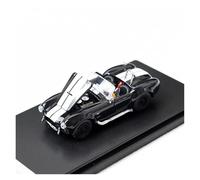 Modèle De Voiture De Course à Collectionner Modèle De Voiture en Alliage Ford Shelby 427 Cobra Échelle 1:64 Édition Collector Multicolore Mini Jouet en Métal Décoration pour Chambre(Black)