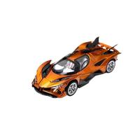 Modèle De Voiture De Course à Collectionner Modèle De Voiture en Alliage McLaren Solus GT Hec Édition Limitée 1:64 Ornement Salle D'étude Statique Multicolore Décoration pour Chambre(Orange B)