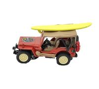 Modèle De Voiture De Course à Collectionner Modèle De Voiture en Alliage Moulé sous Pression 1/64 pour MB Jeep 1944 Collection Véhicules Ornements pour Amis Décoration pour Chambre