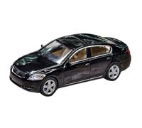 Modèle De Voiture De Course à Collectionner Modèle De Voiture en Alliage Moulé sous Pression pour Lexus GS300 Conduite À Gauche Échelle 1:64 Jouet Décoratif Décoration pour Chambre(Black)