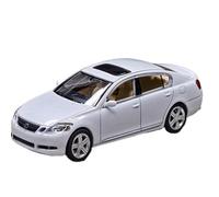 Modèle De Voiture De Course à Collectionner Modèle De Voiture en Alliage Moulé sous Pression pour Lexus GS300 Conduite À Gauche Échelle 1:64 Jouet Décoratif Décoration pour Chambre(White)