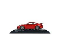 Modèle De Voiture De Course à Collectionner Modèle De Voiture en Alliage Moulé sous Pression Rouge 1:43 pour Porsche 911 GT3-2017 Décoration pour Chambre
