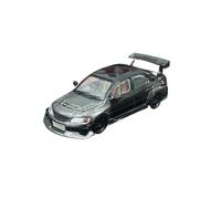 Modèle De Voiture De Course à Collectionner Modèle De Voiture en Alliage Noir À Petite Échelle 1:64 pour Mitsubishi Lancer Evo IX 9e Génération Décoration pour Chambre
