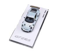 Modèle De Voiture De Course à Collectionner Modèle De Voiture en Résine Porsche 911 GT2RS 1:64 pour Adultes Collection Décorations d'anniversaire Et De Vacances Décoration pour Chambre(Blue)