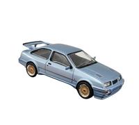 Modèle De Voiture De Course à Collectionner Modèle De Voiture Moulé sous Pression Ford Sierra RS Cosworth 1987 Échelle 1/43 Bleu Voiture Sport Jouet Illustration Décoration pour Chambre