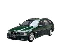 Modèle De Voiture De Course à Collectionner Modèle De Voiture Scellé en Résine Édition Limitée BMW E36 328i Station Wagon 1997 1:18 Ornements Créatifs Décoration pour Chambre