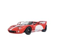 Modèle De Voiture De Course à Collectionner Modèle Miniature en Alliage Moulé Pression Ford GT40 MK.1 À L'échelle 1:18 avec Portes Ouvrables Ornements Réalistes Décoration pour Chambre