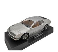 Modèle De Voiture De Course à Collectionner Modèle Moulé sous Pression À Grande Échelle pour Renault Alpine A310 1600vf Berline Argentée Décorative 1/18 Décoration pour Chambre
