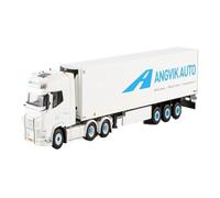 Modèle De Voiture De Course à Collectionner Modèle Réduit De Camion Frigorifique DAF XG+ 6X2 Angvik Auto 01-4520 À L'échelle 1:50 Décoration pour Chambre