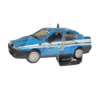 Modèle De Voiture De Course à Collectionner Modèle Réduit De Voiture De Police Alliage Moulé sous Pression pour Alfa Romeo 155 1.8 16V Twin Spark 1996 Échelle 1:43 Décoration pour Chambre