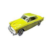 Modèle De Voiture De Course à Collectionner Modèle Réduit De Voiture De Sport en Alliage Métallique Studebaker Speedster Coupé 1955 Échelle 1/43 Décoration pour Chambre(Yellow)
