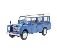 Modèle De Voiture De Course à Collectionner Modèle Réduit De Voiture en Alliage Bleu Land Rover Série II 1958 Échelle 1:43 Ornements Décoratifs Décoration pour Chambre