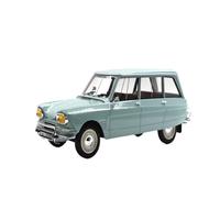 Modèle De Voiture De Course à Collectionner Modèle Réduit De Voiture en Résine Vintage Citroën Ami 6 Break Station Wagon 1967 Échelle 1:18 Collection Passionnés Décoration pour Chambre