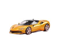 Modèle De Voiture De Course à Collectionner Modèle Réduit De Voiture Sport en Résine À Toit Rigide/Cabriolet Ferrari SF90 1:64 Limité À 399 Exemplaires Décoration pour Chambre