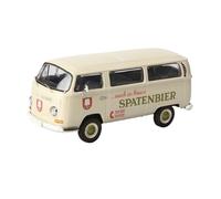 Modèle De Voiture De Course à Collectionner Modèle Réduit De Voiture Volkswagen Bus T2 Beige Rétro en Alliage Échelle 1/43 avec Décoration Imprimée Décoration pour Chambre