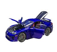 Modèle De Voiture De Course à Collectionner Modèle Réduit Voiture Alliage Moulé sous Pression Édition Street Lexus LHA Échelle 1:18 Mini Véhicule Statique Vacances Décoration pour Chambre(Blue)
