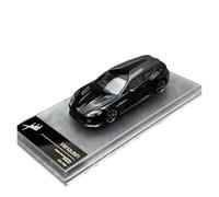 Modèle De Voiture De Course à Collectionner Modèle Voiture Miniature Alliage Aston Martin Vanquish Zagato Travel À L'échelle 1:64 Ameublement Maison Miniature Décoration pour Chambre(Black)