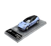 Modèle De Voiture De Course à Collectionner Modèle Voiture Miniature Alliage Aston Martin Vanquish Zagato Travel À L'échelle 1:64 Ameublement Maison Miniature Décoration pour Chambre(Blue)