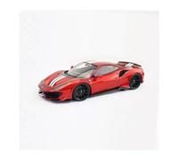 Modèle De Voiture De Course à Collectionner Modèle Voiture Moulé sous Pression 1 64 pour Novitec 488 Pista Limited999 Modèle Voiture Fini Ornements Collection Cadeau Décoration pour Chambre(B)