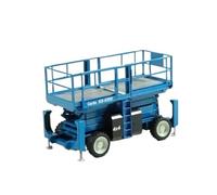 Modèle De Voiture De Course à Collectionner Plateforme De Travail Élévatrice Genie GS-4390 Modèle Alliage Modèle Réaliste Jouet Moulé sous Pression Décoration 1:32 Décoration pour Chambre
