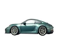 Modèle De Voiture De Course à Collectionner Porsche 911 GT3 2021 Modèle Voiture en Alliage Multicolore À L'échelle 1:18 Modèle De Berline De Collection Modèle Rare Décoration pour Chambre(Green)
