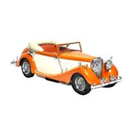 Modèle De Voiture De Course à Collectionner Voiture Classique Décapotable Rétro Jaguar Mark IV-1948 Échelle 1:43 Modèle en Alliage Roues Argentées Jouet D'intérieur Décoration pour Chambre