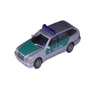 Modèle De Voiture De Course à Collectionner Voiture De Police Classe C TModel W202 Échelle 1:87 Berline en Alliage Argenté Mini Véhicule Idéal pour L'exposition Décoration pour Chambre