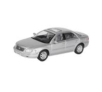 Modèle De Voiture De Course à Collectionner Voiture Miniature en Alliage De La Quatrième Génération BUI Regal Sedan Échelle 1:64 Modèle De Voiture Multicolore Décoration pour Chambre(Silver)