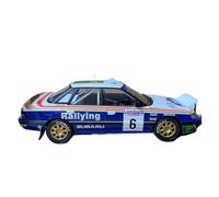 Modèle De Voiture De Course en Alliage À L'échelle 1 18 pour Subaru Legacy RS #6 1991 Jouets Non RC