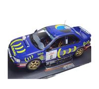 Modèle De Voiture De Rallye en Alliage À L'échelle 1 18 pour Subaru Impreza N° 6 1995, Collection Statique Jouets Non RC