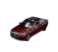 Modèle De Voiture De Simulation en Alliage BMW I7 XDrive60 Échelle 1:64 Collection D'ornements Et De Souvenirs Voiture Miniature De Collection