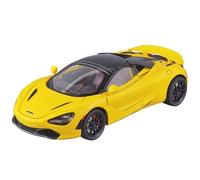 Modèle de Voiture de Simulation moulé sous Pression, for McLaren 1/24 S, échelle 720S, avec mécanisme de Retrait sonore et Lumineux(Yellow)