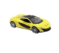 Modèle De Voiture De Sport en Alliage pour McLaren P1, Véhicules en Métal Moulé sous Pression, Son Et Lumière, Cadeau 1:32 Décoration(Yellow)
