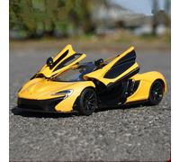Modèle De Voiture De Sport Mclaren P1 En Alliage Moulé Sous Pression Et Jouet, Véhicule De Super-Voiture En Métal, Collection De Haute Simulation, Jouet Cadeau Pour Enfants, 1/24