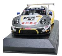 Modèle De Voiture en Alliage 1:43 pour Porsche 911 GT3 R 991.2, Jouet, Ornement, Cadeau, Collection De Loisirs Jouets Non RC(Bleu)