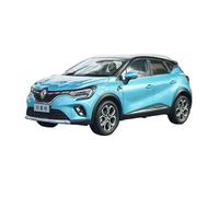 Modèle de Voiture en Alliage Bleu 1 18 pour Renault Captur Collection d'affichage Statique Souvenirs décoration