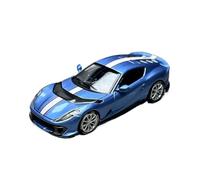 Modèle De Voiture en Alliage Bleu Et Blanc À L'échelle 1:64 pour Le Cheval Cabré 812C Ornements Décoratifs en Métal Miniature De Collection