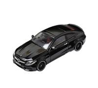 Modèle De Voiture en Alliage C63s Coupé Collection De Loisirs Exposition Souvenir 1:64 Miniature De Collection(Black)