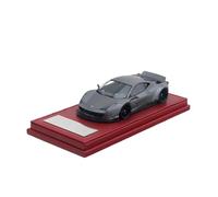 Modèle De Voiture en Alliage De Simulation Ferrari 458 1:43 Collection De Souvenirs Voiture Miniature De Collection(Gray)