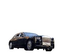 Modèle De Voiture en Alliage Moulé sous Pression, Modèle en Métal 1:24 pour Rolls Royce Phantom(Black)
