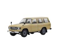Modèle De Voiture en Alliage Moulé sous Pression Toyota Land Cruiser LC60 1:18 pour Collection Et Exposition(Yellow)