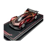 Modèle De Voiture en Alliage Rouge Vin Métallisé McLaren Solus GT 1:64 Collection Affichage Ornements Souvenirs Miniature De Collection