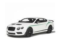 Modèle De Voiture en Résine Bentley GT3-R À L'échelle 1:18 Présentoir Statique pour Collectionneurs Avertis Blanc