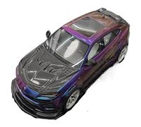 Modèle De Voiture en Résine De Simulation De Caméléon À Carrosserie Large Lamborghini Bison Urus À L'échelle 1 18 Jouets Non RC