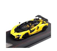 Modèle De Voiture en Résine McLaren Senna GTR Édition Limitée Collection Ornements Affichage Passe-Temps Échelle 1:43 Miniature De Collection(Yellow)