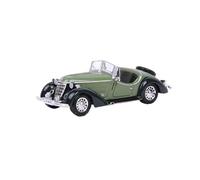 Modèle De Voiture en Résine Wanderer W25K Roadster 1936 Échelle 1:87 Jouet Vert Affichage De Table