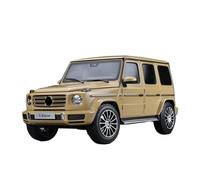 Modèle De Voiture Entièrement Ouverte en Alliage pour Mercedes-Benz Classe G G500 SUV 2018 Souvenir À L'échelle 1:18(Brown)