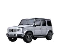Modèle de Voiture entièrement Ouverte en Alliage pour SUV Benz G500 2018 Collection d'ornements créatifs échelle 1:18(Silver)